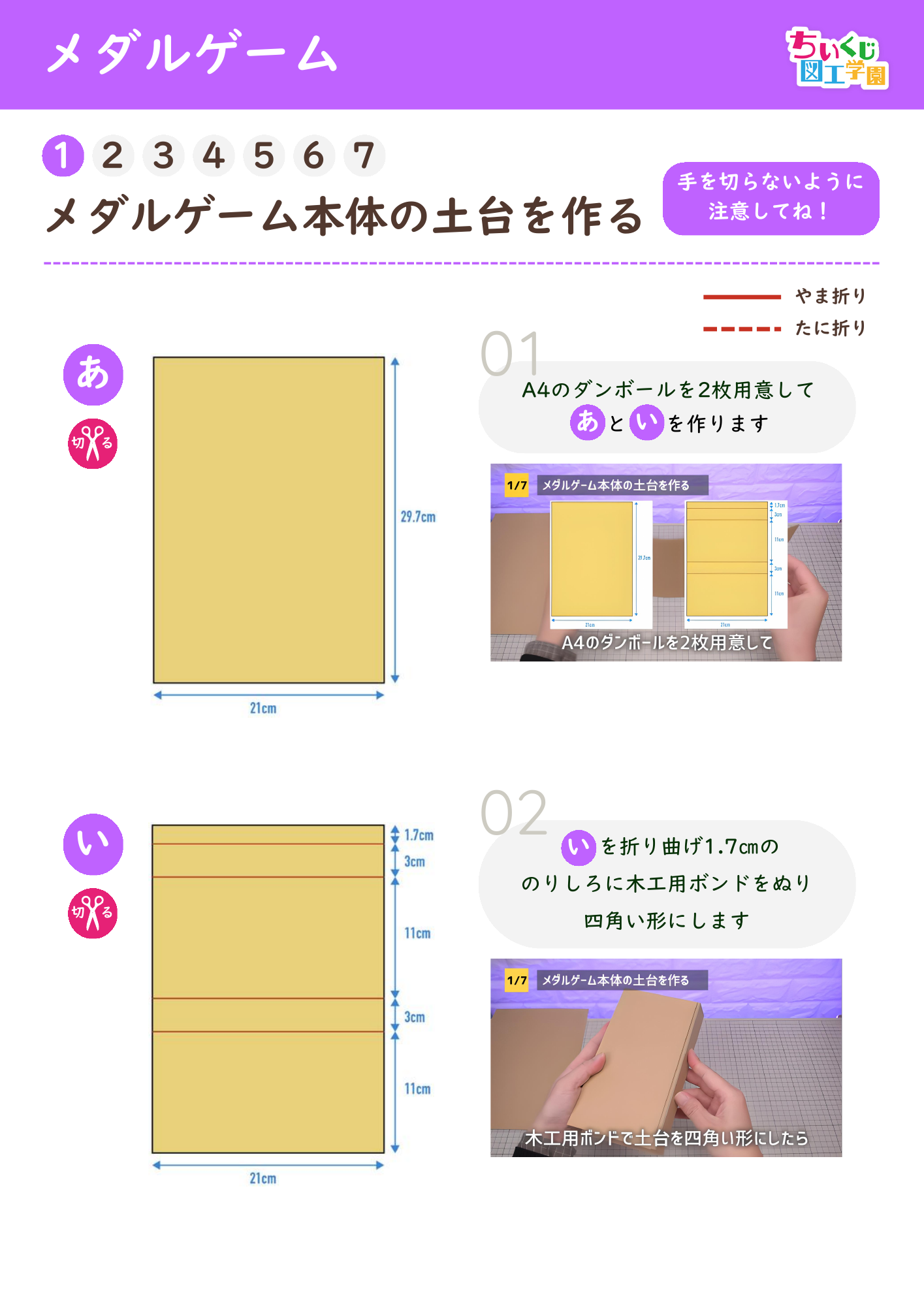 メダルゲームの最初の図解ページ（見本）