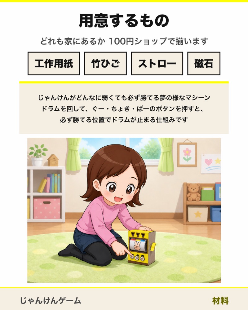 じゃんけんゲームの図面 2枚目