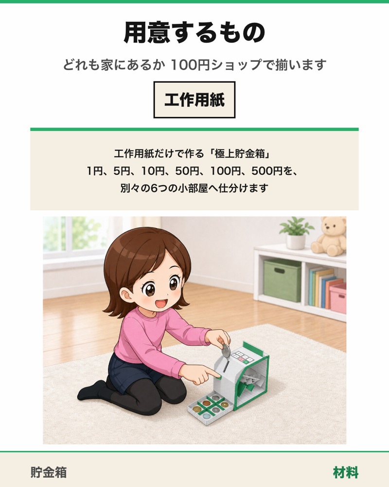 貯金箱の図面 2枚目